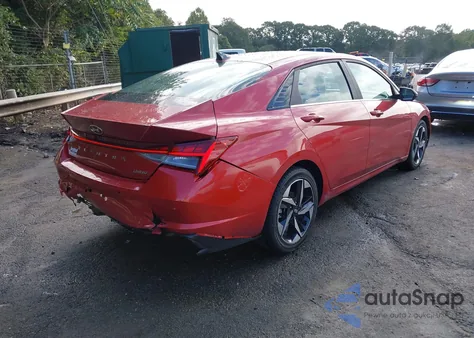 2022 Hyundai Elantra Limited from USA, damaged, VIN KMHLP4AG1NU337543